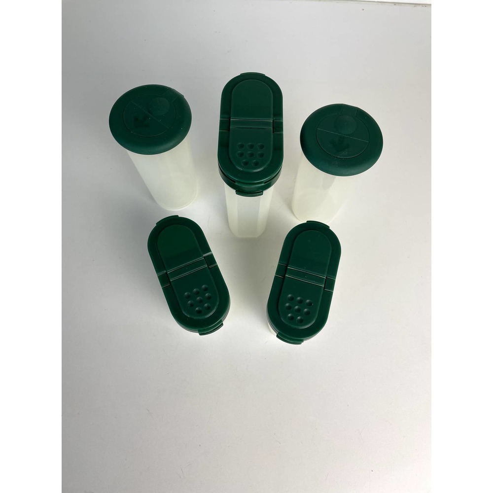 TUPPERWARE, Spice Container Set of 5 with Lids